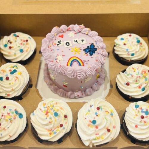 La Bento Cake Box suprême : 8 cupcakes