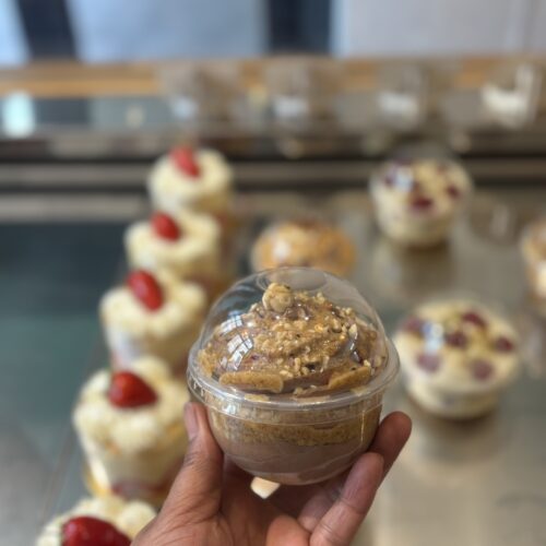 Layer cup Chocolat au lait/praliné